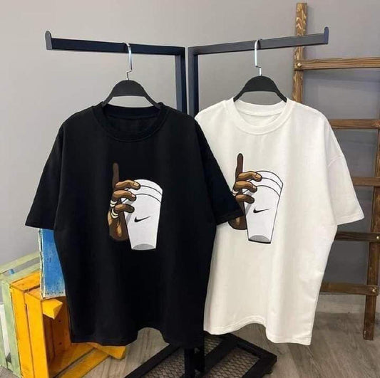 Cotton Half Sleeves Round Neck Tshirt For Men & Boys